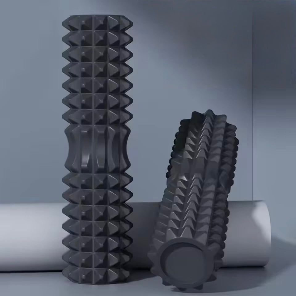 45cm Yoga Foam Roller – Deep Tissue Massage & Recovery Tool