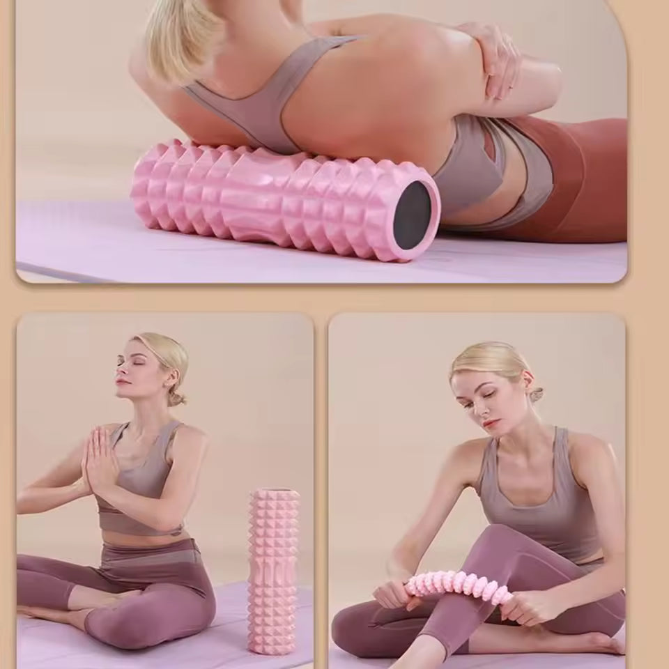 45cm Yoga Foam Roller – Deep Tissue Massage & Recovery Tool